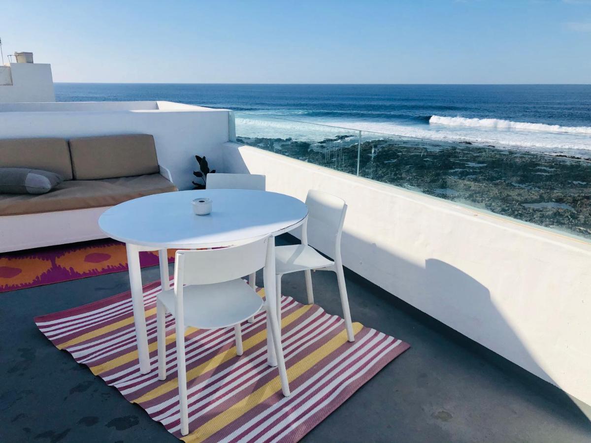 Casa Anclada En La Santa- 4 Apartamentos Frente Al Mar- 1ª Linea Solarium Barbacoa 외부 사진